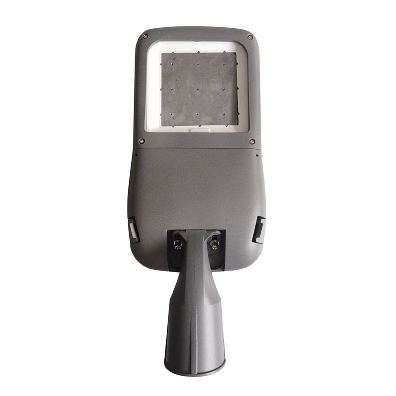 ST108EM-B 50W-240W a prueba de agua IP66 piezas de inyección de aluminio fundido a presión con vidrio Led para estacionamiento al aire libre carcasa de luces de calle